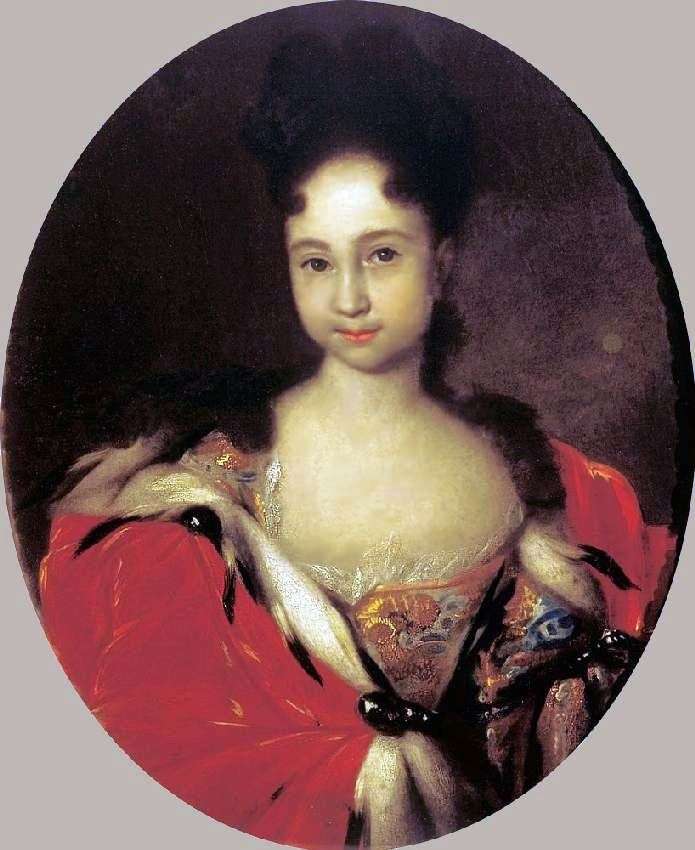 Портрет Анны Петровны, дочери Петра 1   Иван Никитин