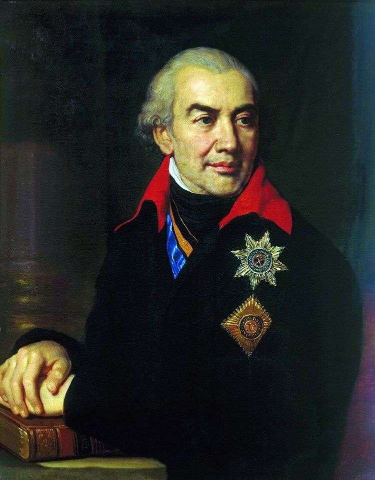 Портрет Г. С. Волконского   Владимир Боровиковский