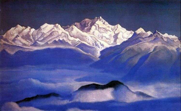 Гималаи (Голубые горы)   Николай Рерих