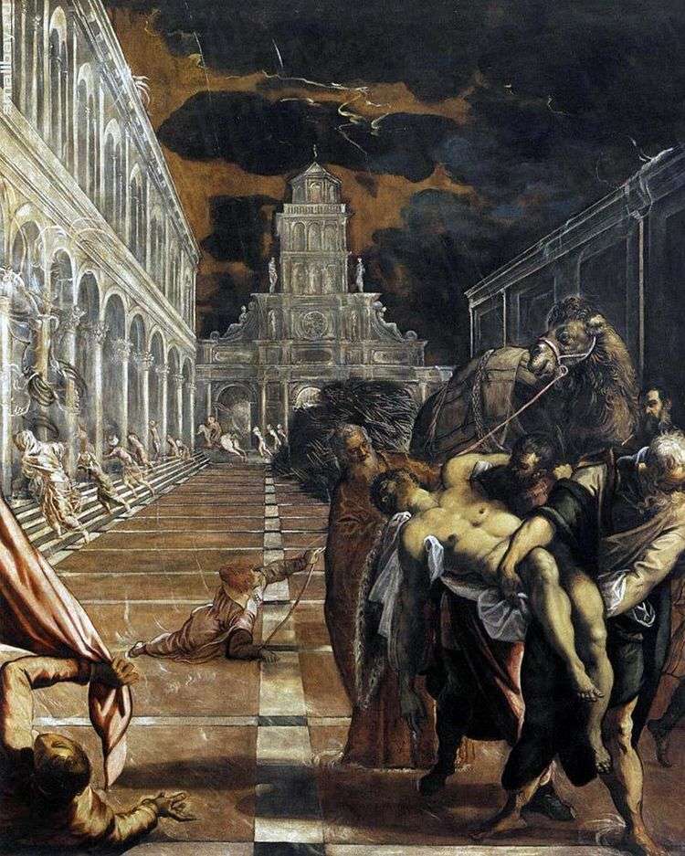Похищение тела святого Марка   Якопо Тинторетто
