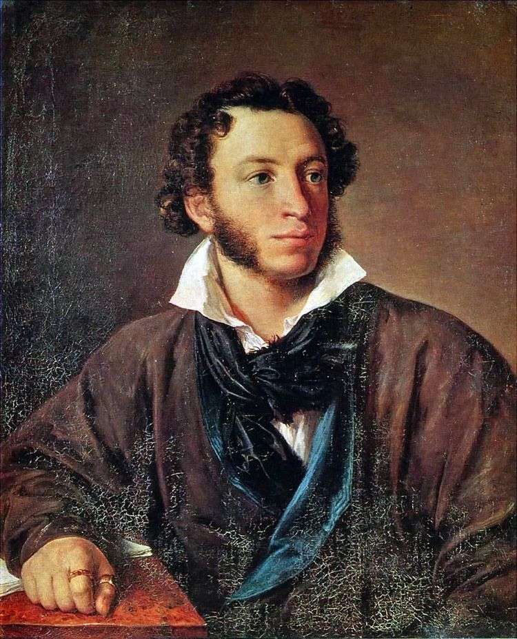 Портрет Пушкина   Василий Тропинин