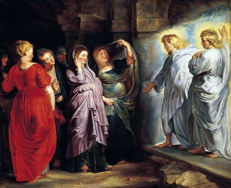 Святые женщины у могилы Христа   Питер Рубенс