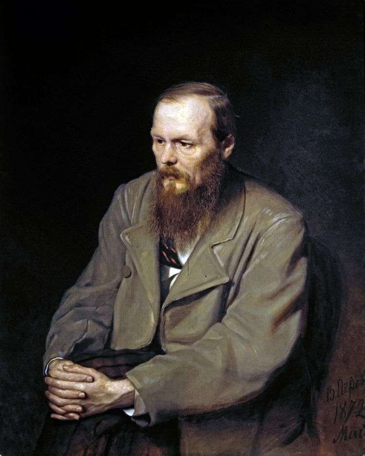 Портрет Достоевского   Василий Перов