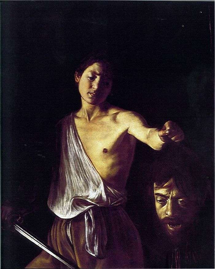 Давид с головой Голиафа   Микеланджело Меризи да Караваджо