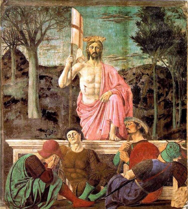Воскресение   Пьеро делла Франческа