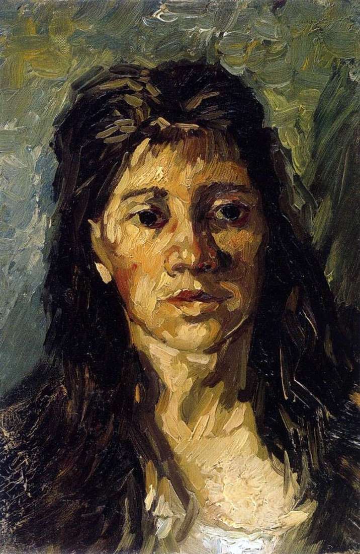 Портрет женщины с распущенными волосами   Винсент Ван Гог