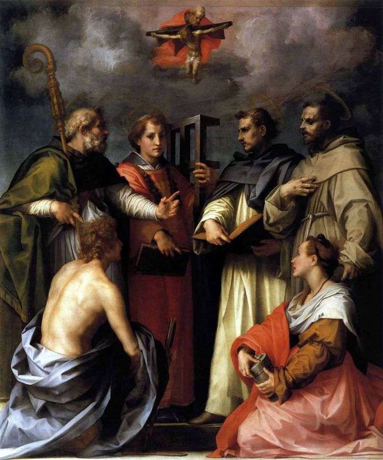 Спор о Троице (Диспута)   Андреа дель Сарто