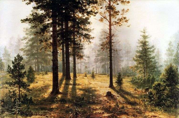 Туман в лесу   Иван Шишкин