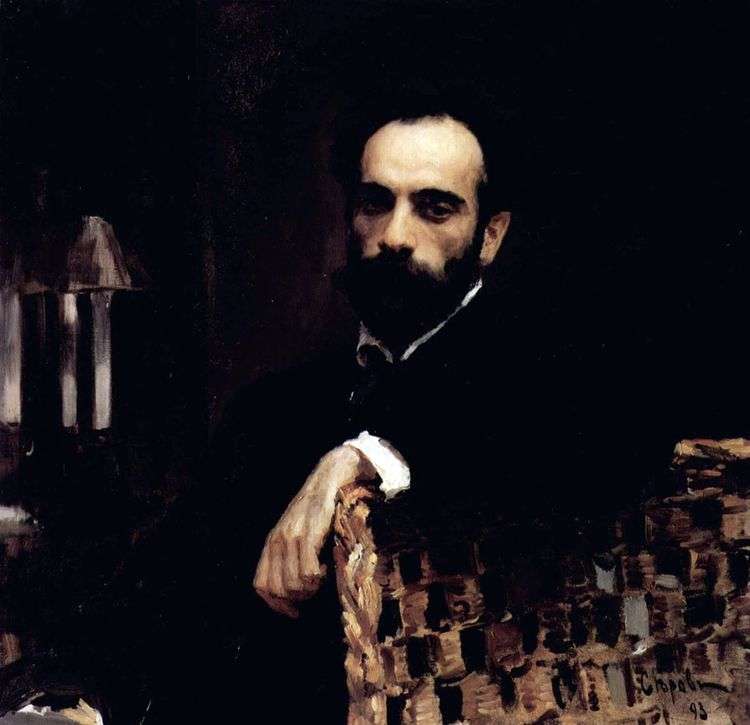 Портрет художника И. И. Левитана   Валентин Серов