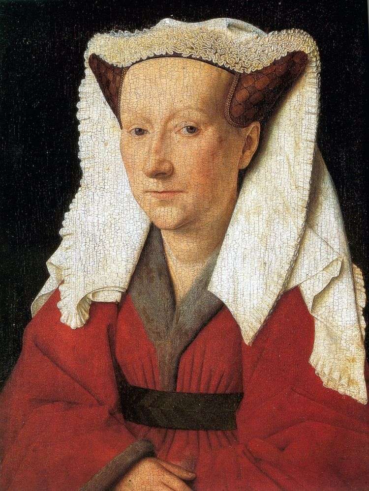 Портрет жены Маргрет ван Эйк   Ян ван Эйк