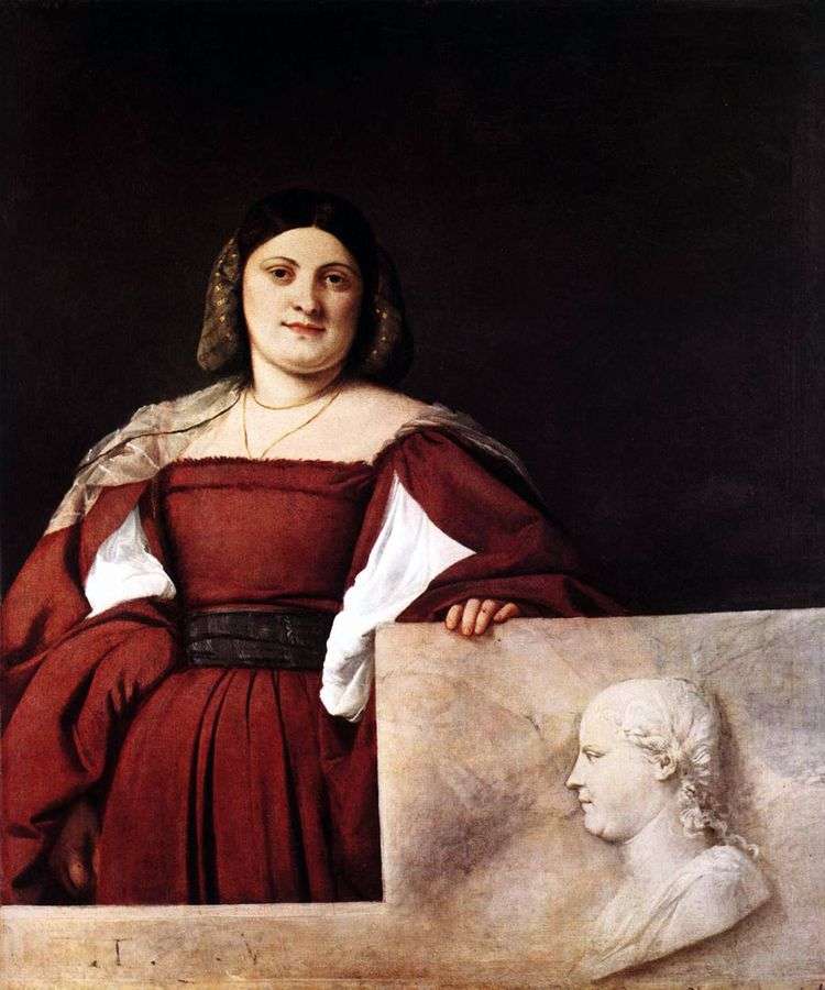 Женский портрет   Тициан Вечеллио